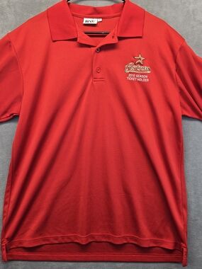 Houston Astros 2010 Season Ticket Holder Collar Golf Shirt Sz Medium